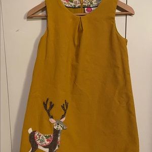 Mini Boden corduroy jumper dress